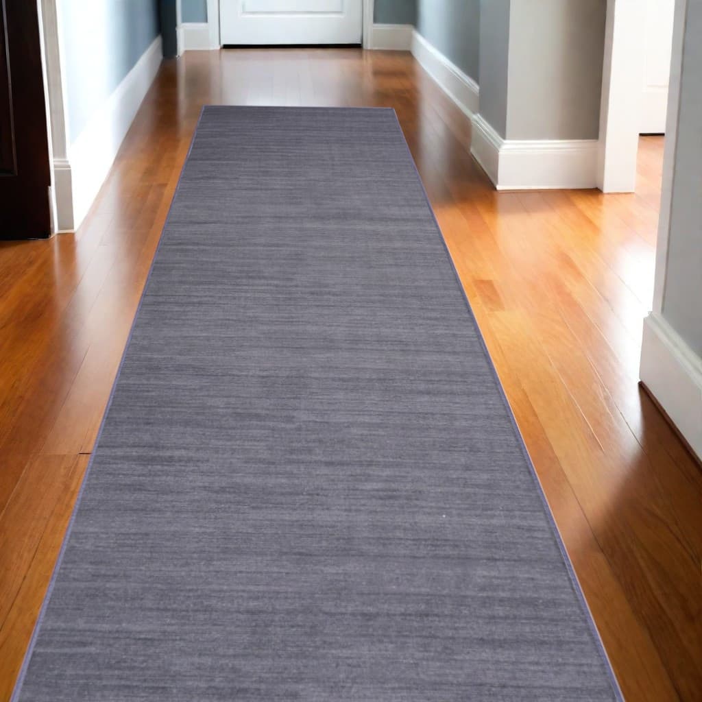 Giqa Power Loomed Abstract Modern Low Pile Area Rug By HomeRoots - 120' X '26' X '0.25
