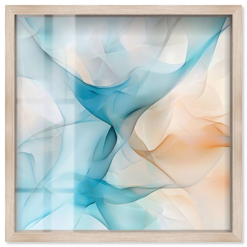 Quori III Shadowbox by Art Remedy - Natural - 40" x 40"