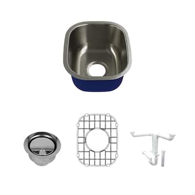 Transolid K-MUSB15137 Meridian 12-5/8" Undermount Single Basin