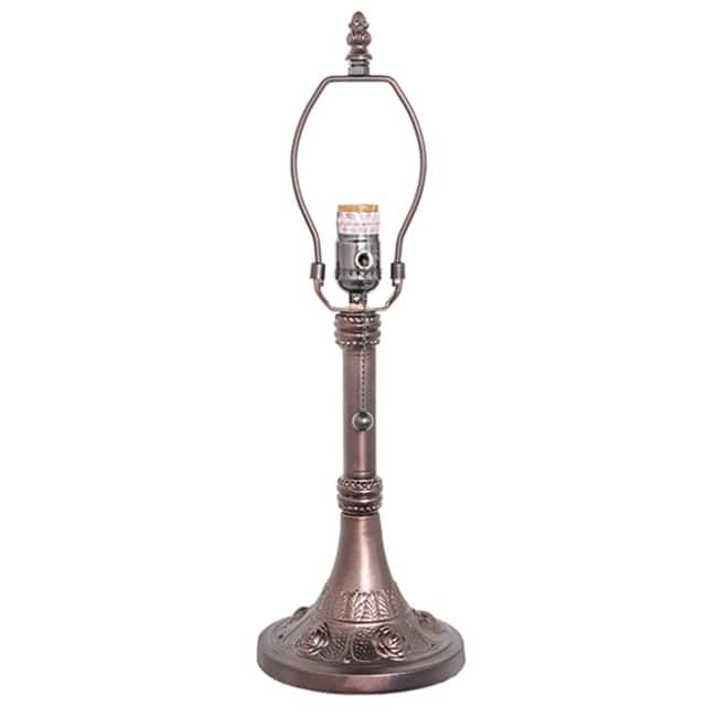 Meyda Tiffany 10061 Jeweled Rose 11" Tall Lamp Base