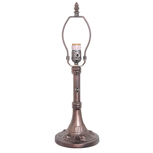 Meyda Tiffany 10061 Jeweled Rose 11" Tall Lamp Base