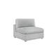Option Light Gray Armless Chair