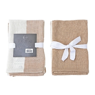 Tan Kitchen Towels, 2-Pack