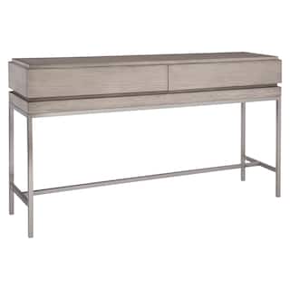 Uttermost Kamala Grey Oak Console Table