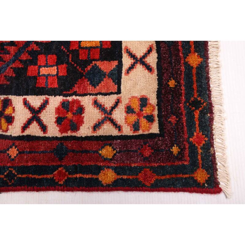 ECARPETGALLERY Hand-knotted Konya Anatolian Red Wool Rug - 4'4 x 7'6