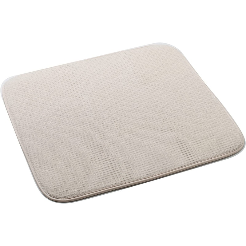 Norpro Washable Microfiber Dish Drainer Glass Drying Mat Pad
