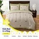 preview thumbnail 15 of 18, Kids Savana Printed Bed in a Bag Comforter & Sheet Set Full