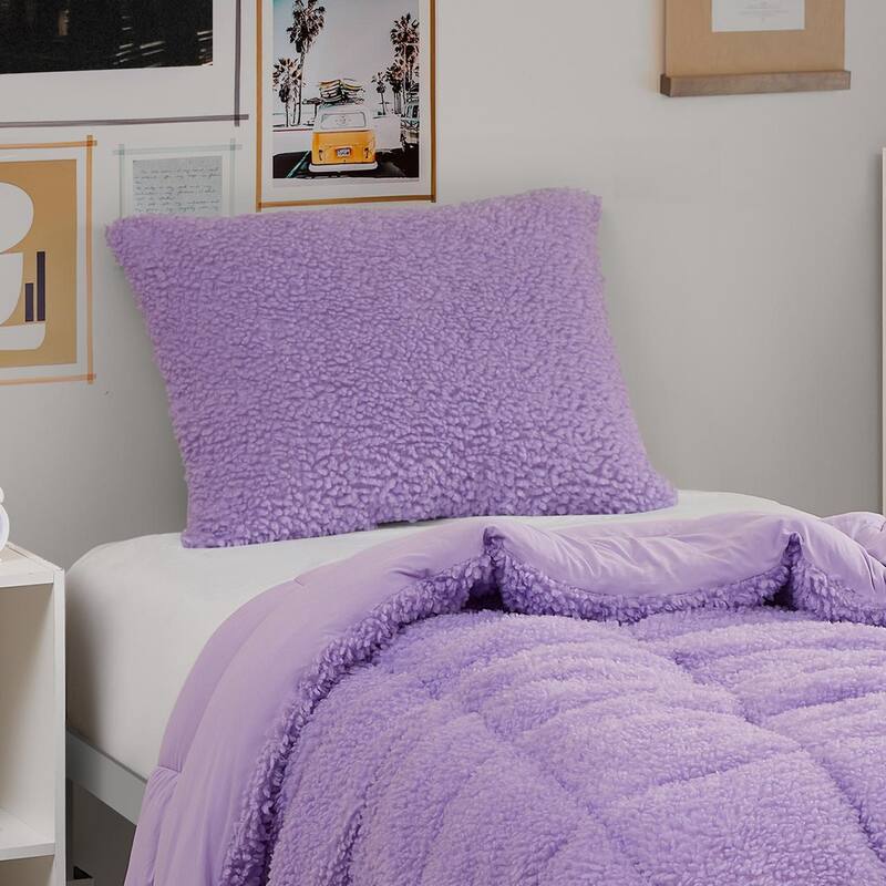 Cotton Candy - Coma Inducer® Pillow Sham - Standard - Grape Purple