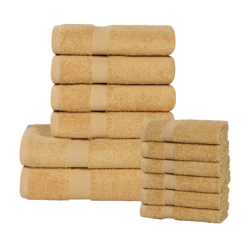 Superior Franklin Cotton Lightweight 12-Piece Assorted Towel Set