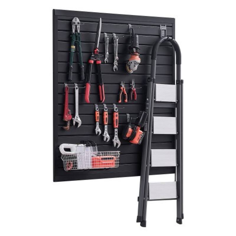 PVC Garage Slat Wall Panel with Modular Design and Suitable for Both Indoor and Outdoor Use