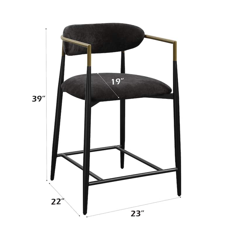 Jaramillo 36"H Upholstered Counter Height Chair (Set-2)