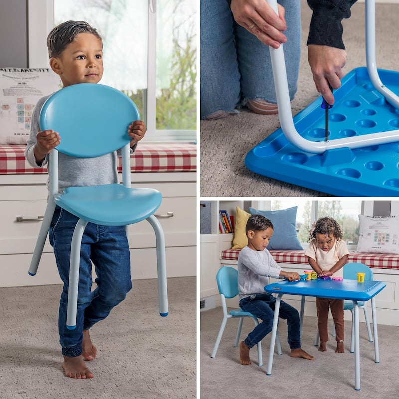 Lifetime Residential Three-Piece Kid's Table and Chairs Set