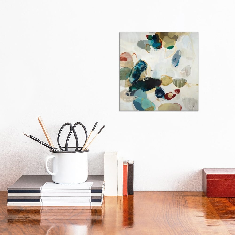 iCanvas "Stone Pattern II" by Randy Hibberd Canvas Print