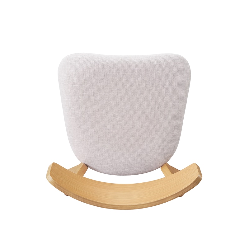 Mid-Century Dining Chairs Set of 4, Upholstered Wood Frame Chairs, Classic Armless Dining Chair