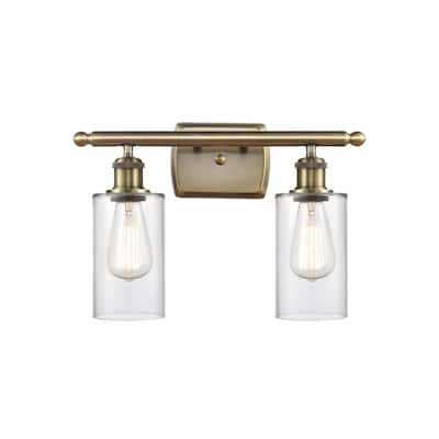 Innovations Lighting 516-2W-12-16 Clymer Vanity Clymer 2 Light 16"