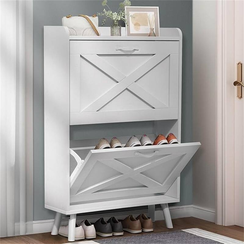 Shoe Rack Organizer - 6.7"D x 23.6"W x 34.6"H