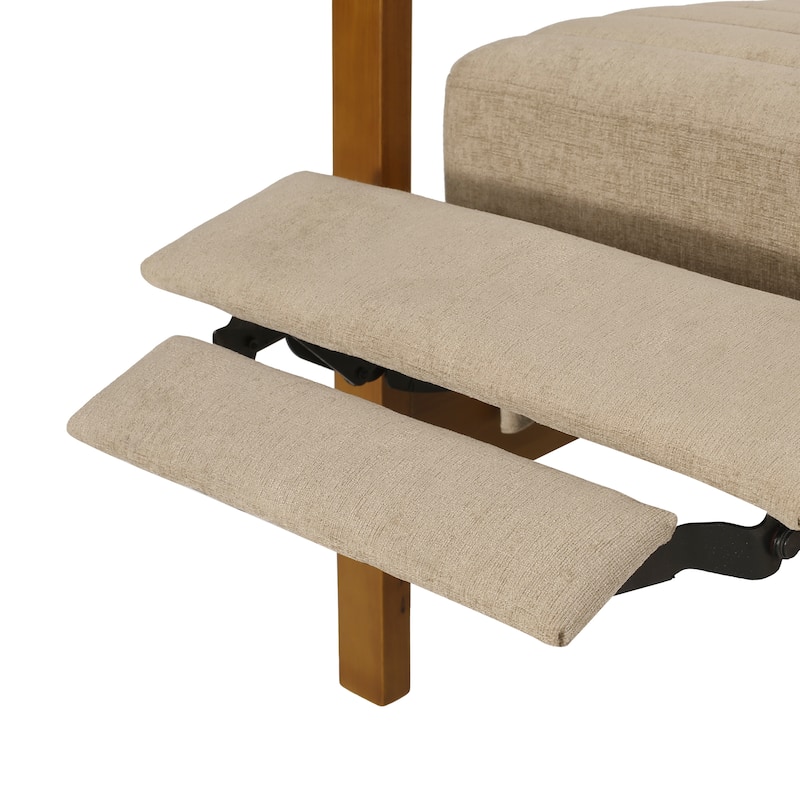Munro Channel Stitch Pushback Recliner by Christopher Knight Home