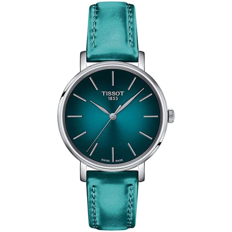 TIssot Women's Everytime Teal Dial Watch - T1432101709100 - 6 (36)