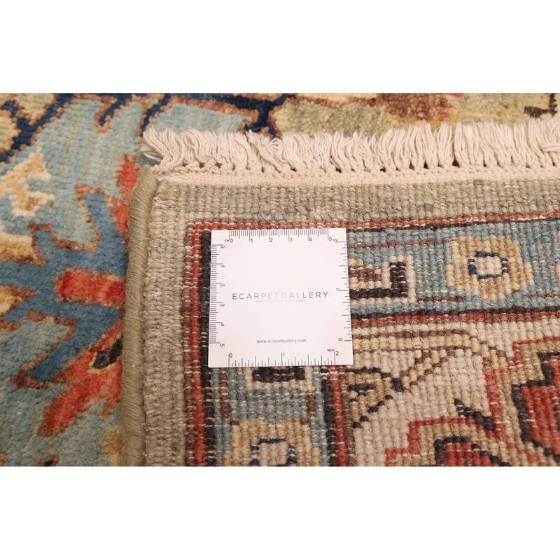 ECARPETGALLERY Hand-knotted Jules Sultane Sage Wool Rug - 7'11 x 9'11