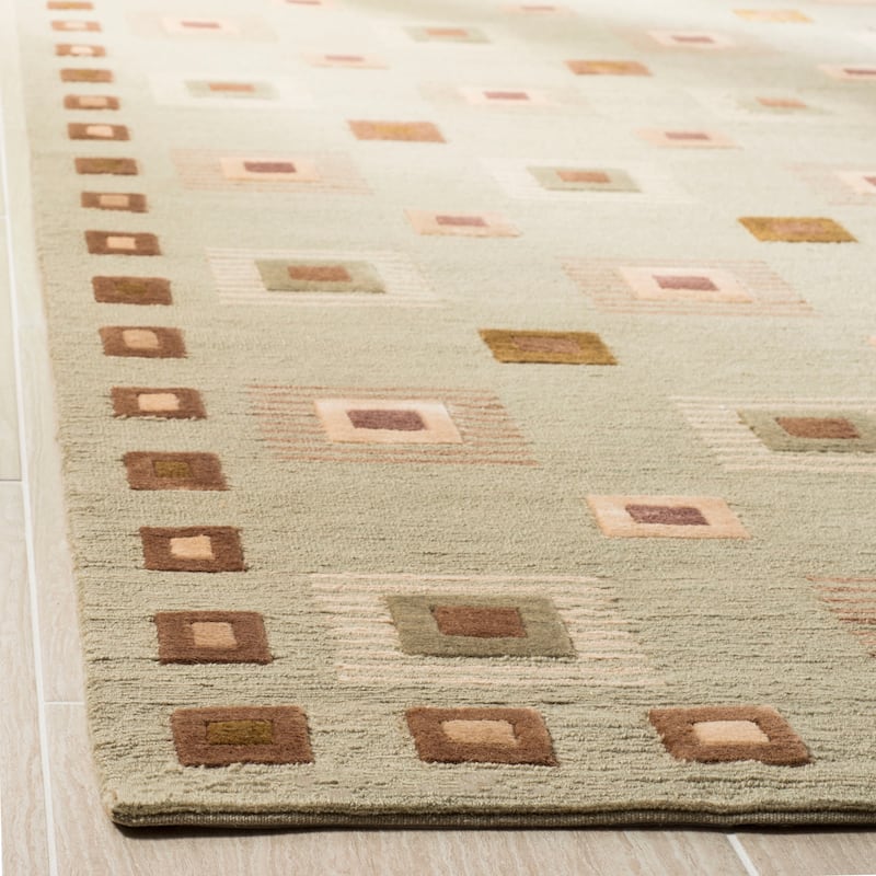 SAFAVIEH Couture Hand-knotted Tibetan Etsuko Modern Wool Rug
