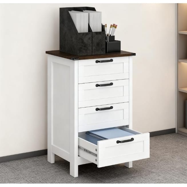 Modern Style File Cabinet with 3 Drawers,Office Storage Cabinet for A4,For Home and Office