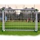 preview thumbnail 1 of 3, 6' x 4' Soccer Goal Set, Portable Kids Youth Sports Foootball Training Net White