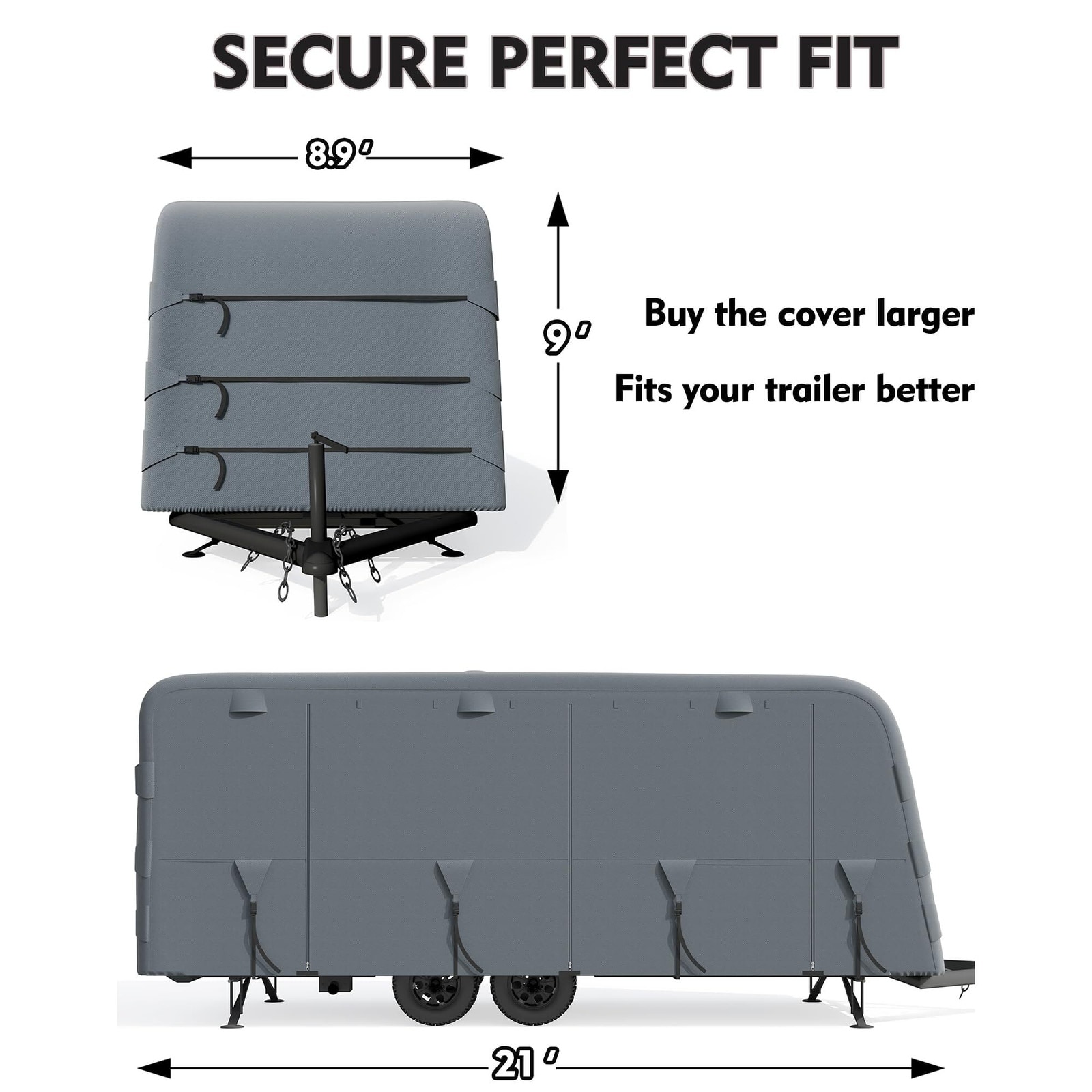 HeavyDuty Travel Trailer RV Cover On Sale Bed Bath & Beyond 39554923