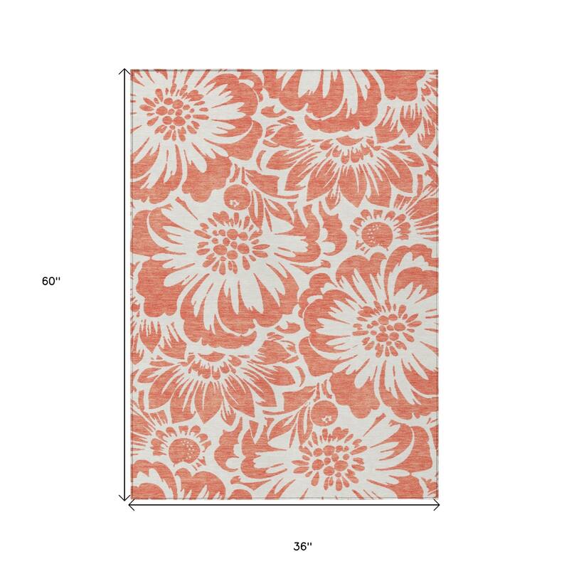 Alsilu Botanic Elegance Weather Resistant Classic Meets Modern Outdoor Rug