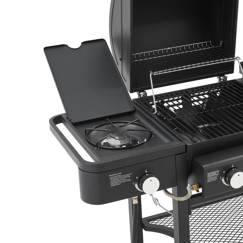GDF Studio - Firecrest Pro All-in-One Propane Gas Grill with Griddle