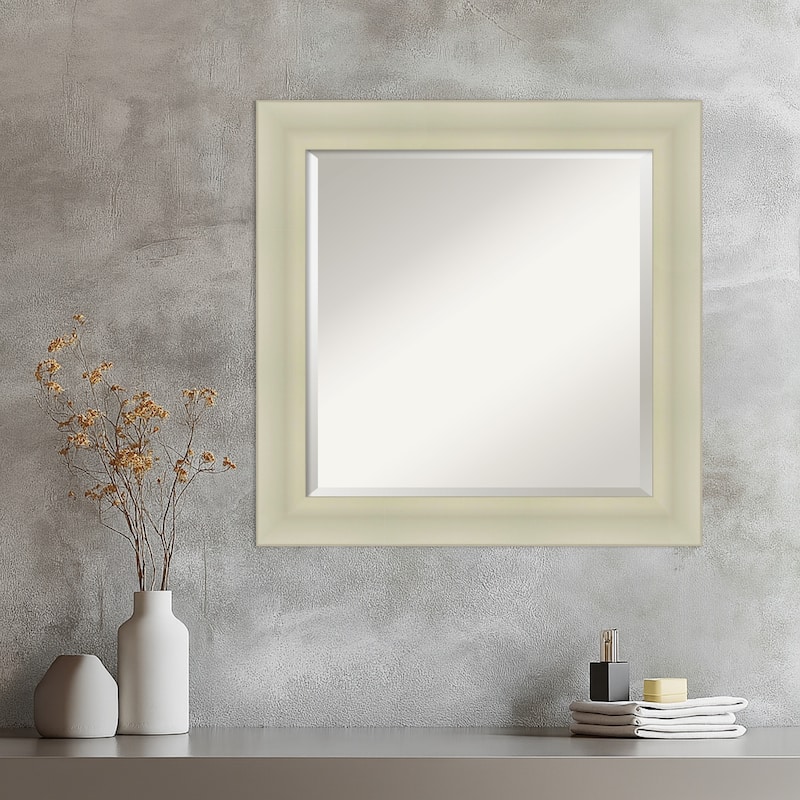 Oliver Beveled Wood Framed Wall Mirror