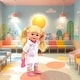 preview thumbnail 5 of 3, New Adventures Lil Tots: Talking Doctor Playset W/ 14" Blonde Doll
