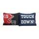 preview thumbnail 11 of 19, Lush Decor American Football Reversible Oversized Kids Quilt