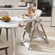 preview thumbnail 15 of 38, Adjustable Foldable Baby High Chair with Tray and Wheels for 0 6 Years