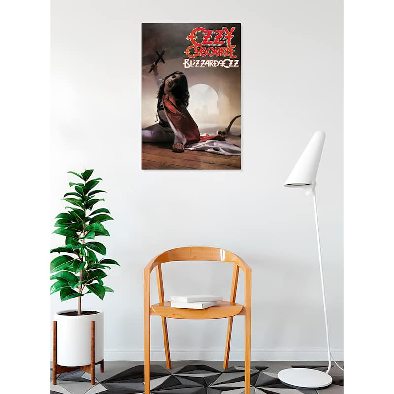 Ozzy Ozbourne - Blizzard of Oz Art Poster - 24 x 36 Inch