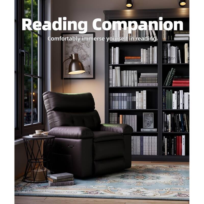 360° Swivel Oversized Recliner Chairs with Heat and Massage - Lazy Recliner Chair