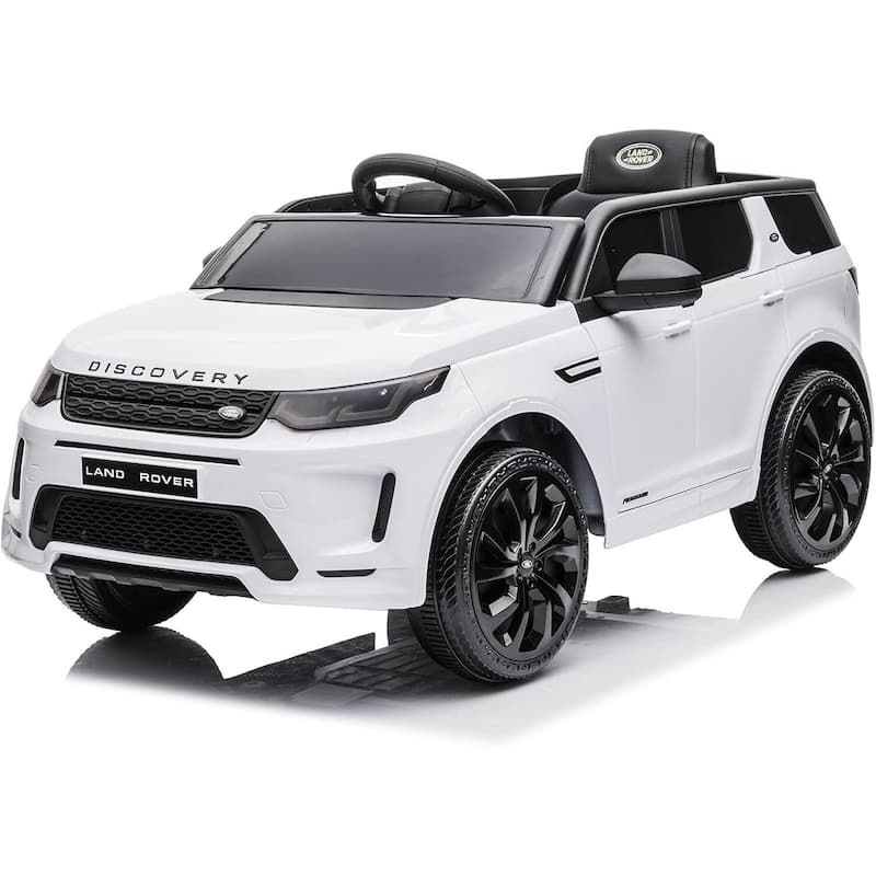 Licensed Land Rover Kids Electric Car - White