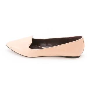 report pointed toe flats