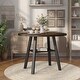preview thumbnail 6 of 19, Jonah Farmhouse 47-inch Wood Drop Leaf Round Counter Height Table by Furniture of America
