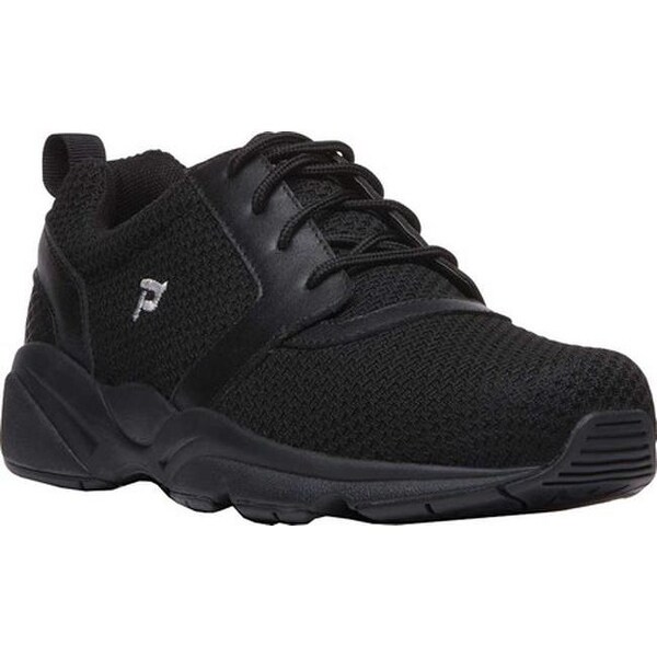 Shop Propet Men's Stability X Walking Sneaker Black Mesh - Overstock ...