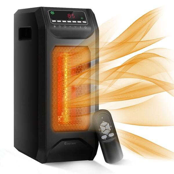 Costway Portable Electric Space Heater 1500W w/ Timer Remote Control - Bed  Bath u0026 Beyond - 24317491