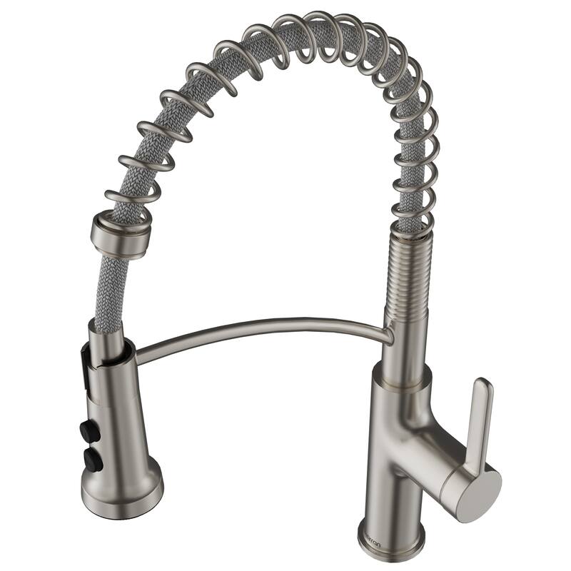 Karran Scottsdale Single Handle Commerical Pull-Down Sprayer Kitchen Faucet