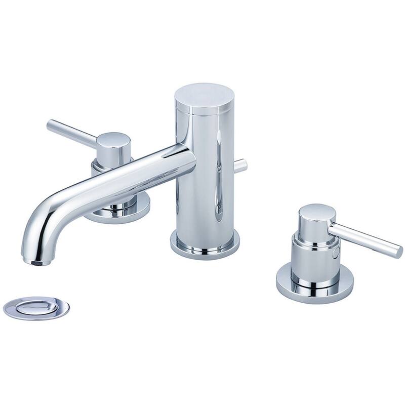 Pioneer Faucets Motegi 1.2 GPM Widespread Bathroom Faucet with Bent - Polished Chrome