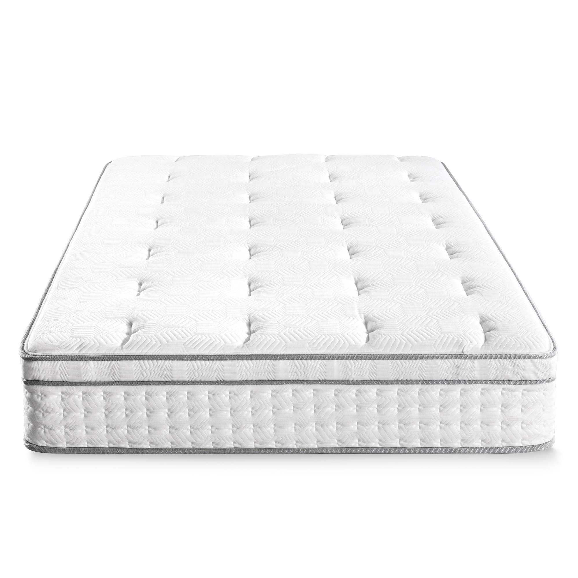 Zinus 13 inch euro top pocket shop spring hybrid mattress