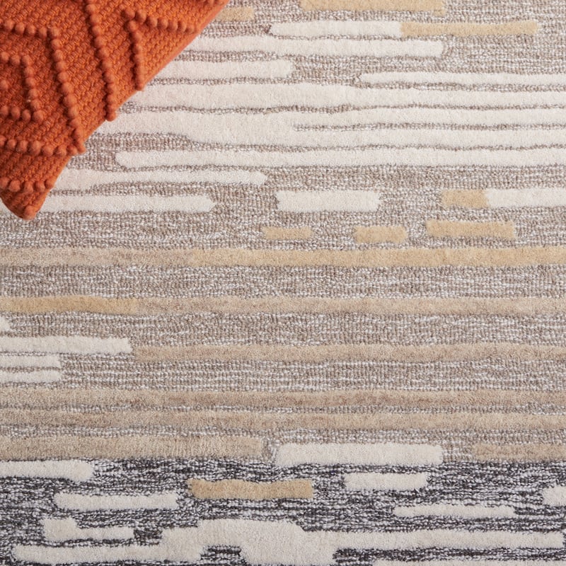 SAFAVIEH Handmade Fifth Avenue Archana Modern Abstract Wool Rug