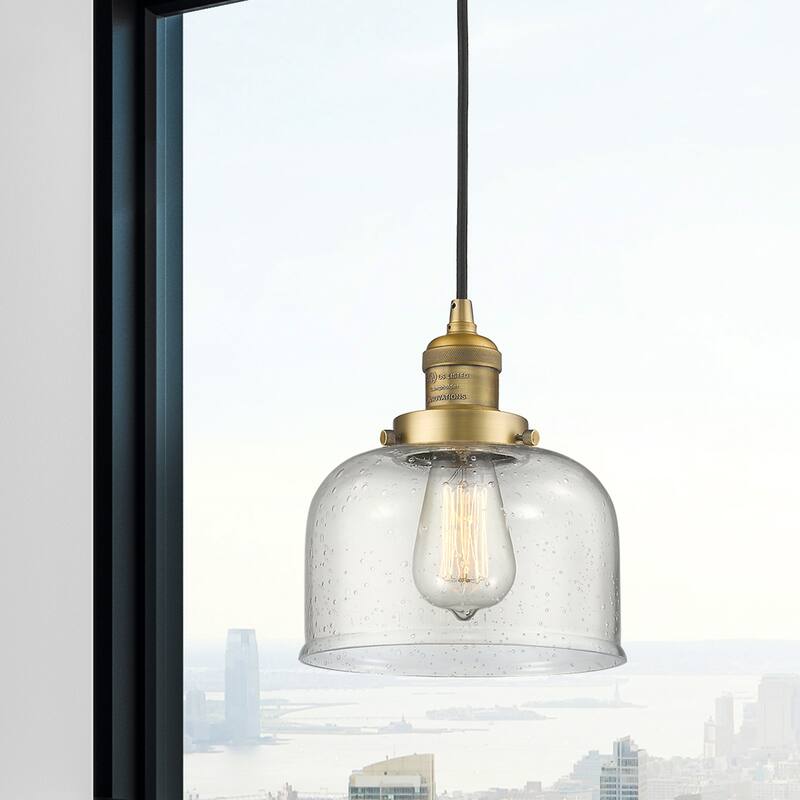 Innovations Lighting Franklin Restoration Bell - 1 Light 8" Cord Hung Mini Pendant