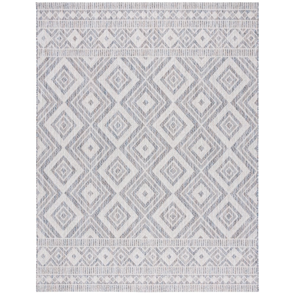 SAFAVIEH Courtyard Froukje Casual Waterproof Patio Backyard Rug