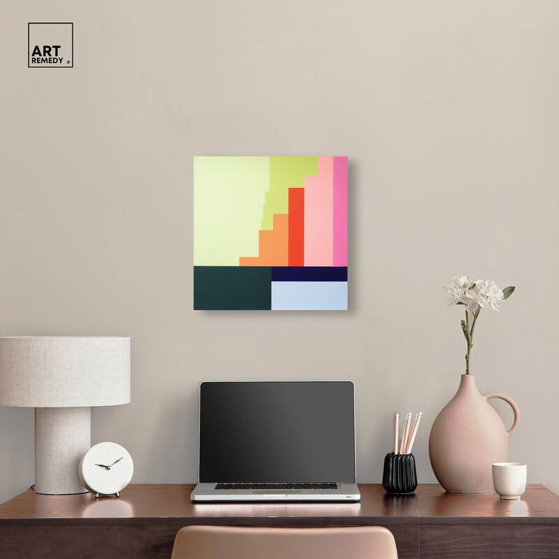 Rectilinear Rhapsody I Canvas by Art Remedy, Gallery Wrapped