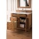 preview thumbnail 3 of 13, James Martin Vanities Bristol 36" Single Vanity, Saddle Brown