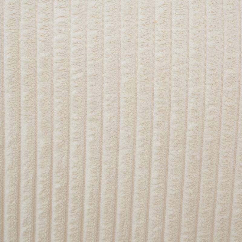 Roomfitters Square Upholstered Ottoman Coffee Table with Modern Low Profile Design