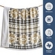 preview thumbnail 110 of 158, Indigo Hill by HiEnd Accents Campfire Sherpa Fleece Throw, 1PC or 3PC